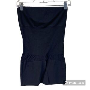 MeMoi Black High Waisted Seamless Firming Tummy Thigh Shaper Tagless XL